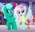 Size: 1207x1080 | Tagged: safe, artist:jhayarr23, artist:徐詩珮, edit, glitter drops, kerfuffle, pegasus, pony, unicorn, g4, my little pony: rainbow roadtrip, amputee, crack shipping, cute, female, fufflebetes, glitterbetes, glitterfuffle, heart, lesbian, mare, prosthetic leg, prosthetic limb, prosthetics, shipping