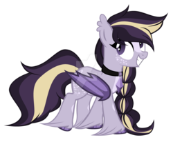 Size: 1280x1055 | Tagged: safe, artist:magicdarkart, oc, oc only, bat pony, pony, base used, female, mare, obtrusive watermark, simple background, smiling, solo, transparent background, unshorn fetlocks, watermark