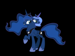 Size: 2997x2233 | Tagged: safe, artist:theunknowenone1, princess luna, pony, g4, conjoined, fusion, high res, multiple heads, self ponidox, time paradox, two heads