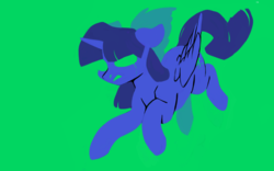 Size: 3848x2408 | Tagged: safe, artist:pucksterv, twilight sparkle, alicorn, pony, g4, female, green background, high res, simple background, solo, twilight sparkle (alicorn)