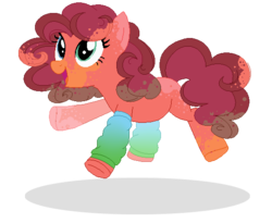 Size: 544x445 | Tagged: safe, artist:raflesplatt, oc, oc only, oc:popcorn chicken, earth pony, pony, base used, female, mare, offspring, parent:cheese sandwich, parent:pinkie pie, parents:cheesepie, simple background, solo, transparent background