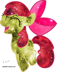 Size: 2500x3141 | Tagged: safe, artist:und34d951, apple bloom, pony, g4, female, high res, solo, space