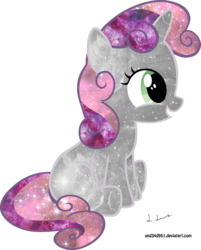 Size: 2500x3107 | Tagged: safe, artist:und34d951, sweetie belle, pony, g4, female, high res, solo, space