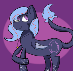 Size: 705x689 | Tagged: safe, artist:pegasusspectra, oc, oc only, oc:starry night, pony, simple background, solo