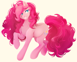 Size: 1696x1355 | Tagged: safe, artist:1an1, pinkie pie, earth pony, pony, g4, female, grin, smiling, solo