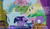 Size: 1794x1058 | Tagged: safe, edit, edited screencap, screencap, spike, twilight sparkle, alicorn, dragon, pony, g4, school raze, bed, end of ponies, farewell, gramophone, meta, pillow, the end is neigh, twilight sparkle (alicorn)