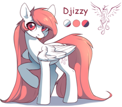 Size: 1246x1102 | Tagged: safe, artist:fensu-san, oc, oc only, oc:djizzy, pegasus, pony, :p, reference sheet, solo, tongue out