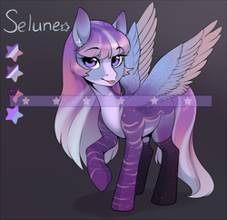 Size: 1091x1054 | Tagged: safe, artist:fensu-san, oc, oc only, oc:selune, pegasus, pony, adoptable, clothes, female, looking at you, mare, raised hoof, socks, solo, tongue out