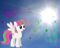 Size: 932x742 | Tagged: safe, artist:morningstar-1337, blossomforth, pony, g4, female, solo