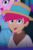 Size: 400x600 | Tagged: safe, screencap, hunter hedge, sandy cerise, equestria girls, equestria girls specials, g4, my little pony equestria girls: better together, my little pony equestria girls: sunset's backstage pass, background human, clothes, cropped, female, happy, hat, male, overall shorts, overalls, panama hat, shorts, solo focus