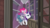 Size: 2880x1620 | Tagged: safe, screencap, boulder (g4), maud pie, pinkie pie, rarity, earth pony, pony, unicorn, g4, my little pony: friendship is magic, the gift of the maud pie, cramped, female, mare, raised hoof, squished, trio