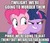 Size: 586x500 | Tagged: safe, edit, edited screencap, screencap, pinkie pie, twilight sparkle, alicorn, pony, a trivial pursuit, g4, my little pony: friendship is magic, caption, chinese, cropped, determined, duo, faic, image macro, messy mane, murder, murderer, narrowed eyes, smiling, subtitles, text, this will end in death, this will end in pain, this will end in tears, this will end in tears and/or death, this will not end well, twilight sparkle (alicorn)