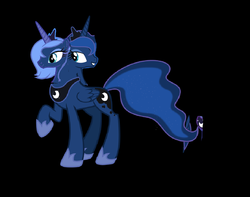 Size: 1399x1101 | Tagged: safe, artist:theunknowenone1, princess luna, alicorn, pony, g4, conjoined, fusion, multiple heads, self ponidox, time paradox, two heads