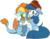 Size: 5697x4431 | Tagged: safe, artist:cutepencilcase, oc, oc only, oc:mad munchkin, pony, commission, cute, digital art, female, hat, mare, simple background, transparent background