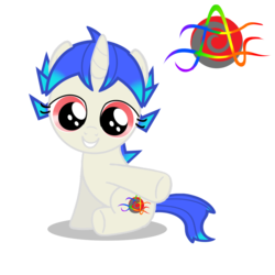 Size: 1024x1024 | Tagged: safe, artist:water-kirby, oc, oc only, oc:blissful trance, pony, female, filly, simple background, solo, transparent background