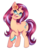 Size: 3599x4499 | Tagged: safe, artist:autumn rush, oc, oc only, oc:amber spark, pony, unicorn, bracelet, cute, female, flower, flower in hair, glasses, jewelry, mare, runes, simple background, smiling, smiling at you, solo, transparent background, white outline