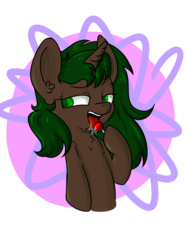 Size: 6192x8334 | Tagged: safe, artist:dumbwoofer, oc, oc only, oc:pine shine, pony, unicorn, candy, chest fluff, female, food, licking, lollipop, long mane, looking sideways, mare, salivating, solo, tongue out, vector