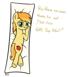 Size: 2707x3063 | Tagged: safe, artist:czu, braeburn, earth pony, pony, g4, body pillow, high res, living object