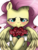 Size: 1536x2048 | Tagged: safe, artist:valiantstar00, fluttershy, pegasus, pony, g4, blushing, bouquet, crossed hooves, female, flower, holiday, mare, petals, rose, simple background, smiling, solo, valentine's day, white background