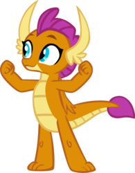 Size: 3778x4839 | Tagged: safe, artist:memnoch, smolder, dragon, g4, cute, dragoness, female, simple background, smolderbetes, solo, transparent background, vector, wings
