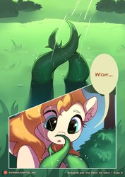 Size: 2894x4093 | Tagged: safe, artist:luciferamon, pear butter, earth pony, pony, comic:sprouts & the fruit of love, g4, female, mare, solo