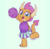 Size: 2065x2040 | Tagged: safe, artist:dawnfire, smolder, dragon, 2 4 6 greaaat, g4, my little pony: friendship is magic, cheerleader, cheerleader smolder, cute, dragoness, female, high res, simple background, smiling, smolderbetes, solo