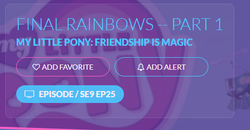 Size: 480x250 | Tagged: safe, screencap, pony, g4, season 9, the ending of the end, fake, faker than a three dollar bill, website
