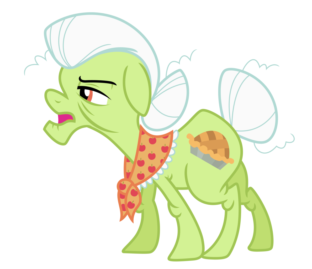 #2114353 - safe, artist:estories, granny smith, pony, absurd resolution ...