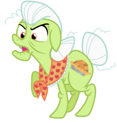 Size: 5518x5774 | Tagged: safe, artist:estories, granny smith, pony, g4, absurd resolution, female, simple background, solo, transparent background, vector