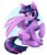 Size: 1280x1504 | Tagged: safe, artist:moondrop, twilight sparkle, alicorn, pony, g4, abstract background, cute, cutie mark, female, mare, raised hoof, sitting, smiling, solo, twiabetes, twilight sparkle (alicorn), wings