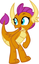 Size: 4102x6708 | Tagged: safe, artist:memnoch, smolder, dragon, g4, cute, dragoness, female, simple background, smolderbetes, solo, transparent background, vector, wings