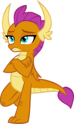 Size: 4356x7301 | Tagged: safe, artist:memnoch, smolder, dragon, g4, dragoness, female, simple background, solo, transparent background, vector, wings