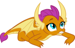 Size: 9003x5846 | Tagged: safe, artist:memnoch, smolder, dragon, 2 4 6 greaaat, g4, dragoness, female, simple background, solo, transparent background, vector, wings