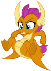 Size: 4607x6383 | Tagged: safe, artist:memnoch, smolder, dragon, g4, butt, dragoness, female, simple background, solo, transparent background, vector, wings