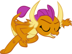 Size: 5520x4188 | Tagged: safe, artist:memnoch, smolder, dragon, g4, dragoness, female, simple background, solo, transparent background, vector, wings