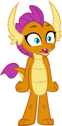 Size: 3976x8023 | Tagged: safe, artist:memnoch, smolder, dragon, g4, cute, dragoness, female, simple background, smolderbetes, solo, transparent background, vector, wings