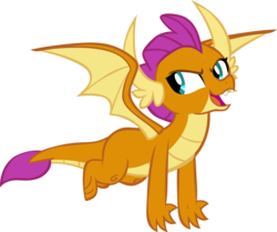 Size: 5469x4576 | Tagged: safe, artist:memnoch, smolder, dragon, g4, dragoness, female, simple background, solo, transparent background, vector, wings