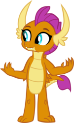 Size: 3018x5014 | Tagged: safe, artist:memnoch, smolder, dragon, g4, dragoness, female, simple background, solo, transparent background, vector, wings