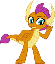 Size: 4098x4834 | Tagged: safe, artist:memnoch, smolder, dragon, 2 4 6 greaaat, g4, dragoness, female, simple background, solo, transparent background, vector, wings