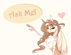 Size: 2265x1755 | Tagged: safe, artist:marbola, oc, oc:candy floss, pegasus, pony, ask, solo, tumblr