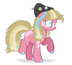 Size: 1150x1039 | Tagged: safe, artist:6-fingers-lover, oc, oc only, earth pony, pony, beanie, female, hat, magical lesbian spawn, mare, offspring, parent:applejack, parent:twilight sparkle, parents:twijack, simple background, solo, transparent background