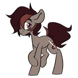Size: 1024x1024 | Tagged: safe, artist:crimmharmony, oc, oc only, earth pony, pony, simple background, solo