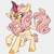 Size: 1024x1024 | Tagged: safe, artist:crimmharmony, oc, oc only, kirin, female, kirin oc, not fluttershy, simple background, solo