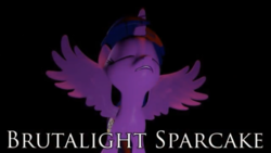 Size: 1334x750 | Tagged: safe, artist:theinvertedshadow, twilight sparkle, alicorn, pony, elements of insanity, g4, 3d, brutalight sparcake, character introduction, female, full name, introduction, mare, name, namesake, solo, source filmmaker, spread wings, twilight sparkle (alicorn), union of the elements of insanity, wings