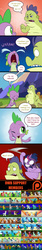 Size: 1654x9827 | Tagged: safe, artist:doublewbrothers, sludge (g4), spike, twilight sparkle, oc, oc:untitled work, alicorn, dragon, pony, father knows beast, g4, beware the nice ones, big sister instinct, comic, crying, cute, good end, grin, imminent death, male, mama bear, mama twilight, scythe, smiling, spikabetes, tears of joy, this will end in death, this will end well, twilight snapple, twilight sparkle (alicorn), weapon