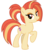 Size: 2800x3200 | Tagged: safe, artist:cheezedoodle96, shimmy shake, earth pony, pony, 2 4 6 greaaat, g4, .svg available, female, high res, looking at you, mare, ponytail, raised hoof, simple background, smiling, solo, svg, tongue out, transparent background, vector