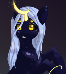 Size: 2500x2800 | Tagged: safe, artist:renka2802, oc, oc only, oc:lunaria nubium, pony, four eyes, high res