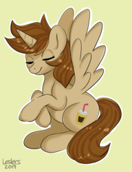 Size: 2000x2600 | Tagged: safe, artist:leslers, oc, oc only, oc:leslers, alicorn, pony, alicorn oc, high res, solo