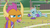 Size: 1366x768 | Tagged: safe, screencap, ocellus, smolder, changedling, changeling, dragon, 2 4 6 greaaat, g4, cheek bulge, cheerleader, cheerleader ocellus, cheerleader outfit, cheerleader smolder, clothes, confetti, curved horn, cute, diaocelles, dragoness, duo, failure, female, field, frown, horn, horns, humiliation, mouthful, narrowed eyes, outdoors, pleated skirt, pom pom, puffy cheeks, skirt, skirt lift, smolder is not amused, teenaged dragon, teenager, unamused, upset