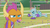 Size: 1366x768 | Tagged: safe, screencap, ocellus, smolder, changedling, changeling, dragon, 2 4 6 greaaat, g4, my little pony: friendship is magic, cheek bulge, cheerleader, cheerleader ocellus, cheerleader outfit, cheerleader smolder, clothes, confetti, curved horn, cute, diaocelles, dragoness, duo, failure, female, field, frown, horn, horns, humiliation, mouthful, narrowed eyes, outdoors, pleated skirt, pom pom, puffy cheeks, skirt, skirt lift, smolder is not amused, teenaged dragon, teenager, unamused, upset